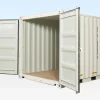 10Ft X 8Ft Shipping Container (One Trip) – White