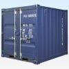 8Ft Shipping Container One Trip (Blue)