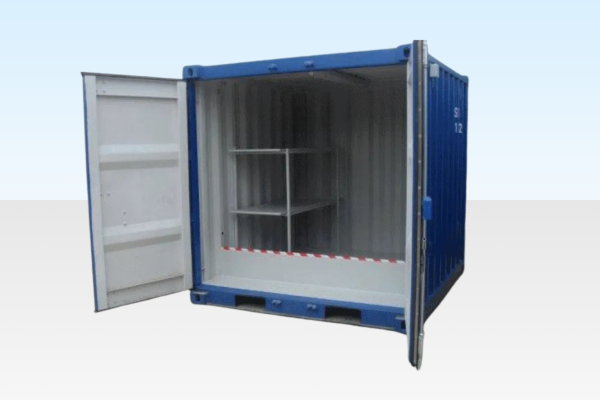 8Ft X 8Ft Raised Bunded Store