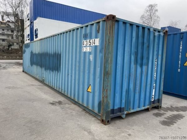 40Ft X 8Ft Used Shipping Container High Cube