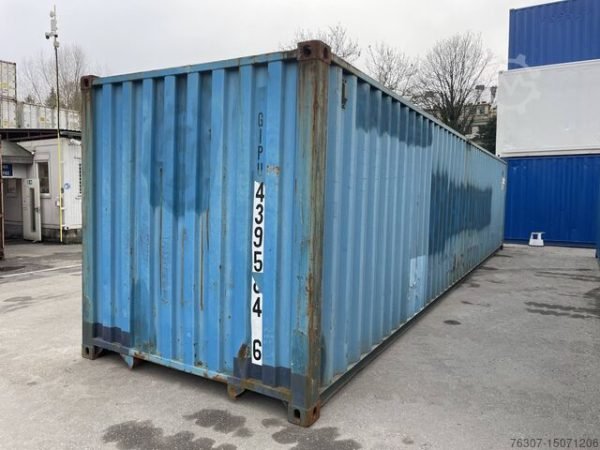 40Ft X 8Ft Used Shipping Container High Cube
