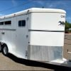 2-31.jpg 2007 Circle J 2 Horse Trailer Slant Load