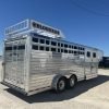 2020 Bloomer 4 Horse Stock Combo Trainer Tack Horse Trailer