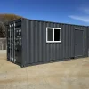 20-ft-20-Slate-Gray-Shiplap-120V-Shipping-Container-Office-Minisplit-1536x1152 20ft 20’ Slate Gray Shiplap 120V Shipping Container Office Mini Split