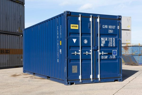 20Ft Shipping Container (One Trip) – Blue