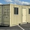 20ft Ground Level Office Container – Portable, Secure & Fully Equipped Onsite Workspace
