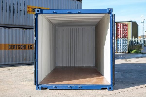 20Ft Shipping Container (One Trip) – Blue