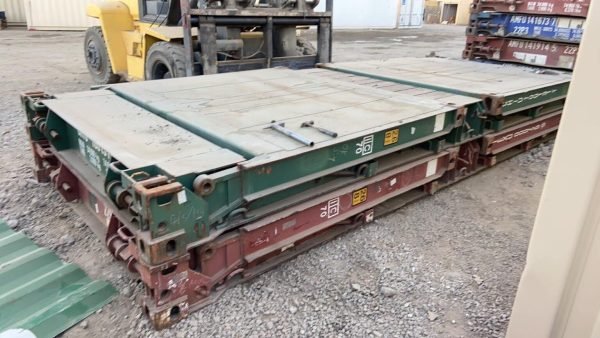 20Ft X 8Ft Used Flat Rack Shipping Containers
