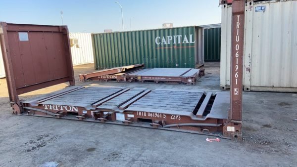 20Ft X 8Ft Used Flat Rack Shipping Containers