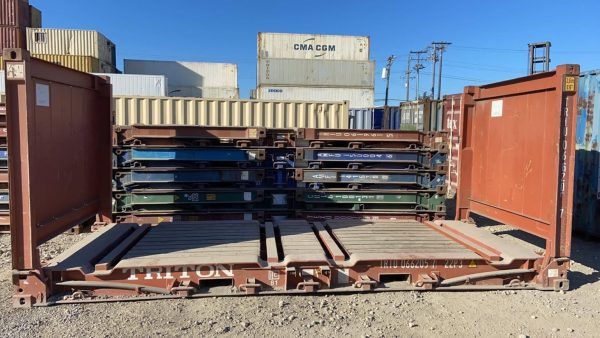 20Ft X 8Ft Used Flat Rack Shipping Containers