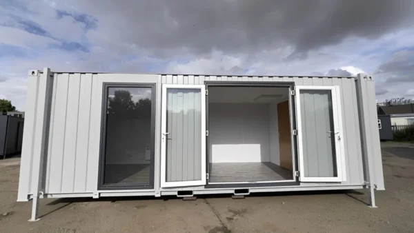24ft x 9ft Site Office with Toilet – Sales Office / Marketing Suite / Portable Site Cabin