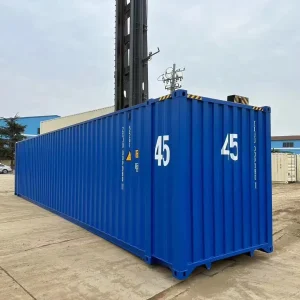 45FT-HCNew-5 New 45ft High Cube Shipping Container – Bold Blue Finish