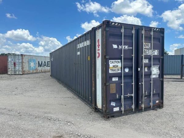 45ft High Cube Shipping Container – Extra Length. Extra Height. Extra Value.