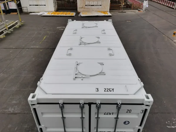 20ft Dry Intermediate Bulk Storage Top Loading Shipping Container