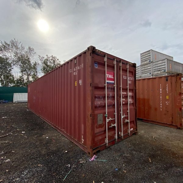 Clean Used 40ft Shipping Container.