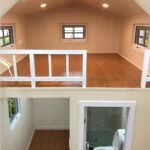 Insulated Aluminum Tiny Prefab House On Wheels