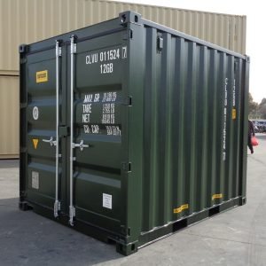 8Ft One Trip Shipping Container (Green)
