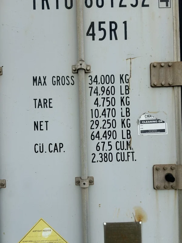 s-l1600-2-8 2009 40Ft High Cube Refrigerated Storage Container – CCR18757