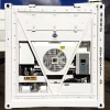 20 Feet Freezer Container Compact Mobile Cold Storage Cell Thermo King / Reefer