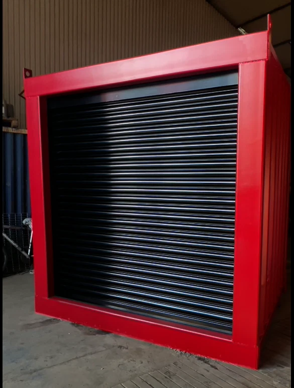 s-l1600-5-35 6ft Bespoke Roller Shuttered Shipping Container | Secure Motorized Coiling Door