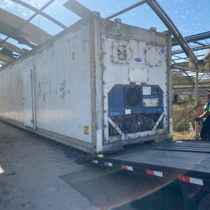 Used 40ft Refrigerated Shipping Container – With Custom Side Door Access