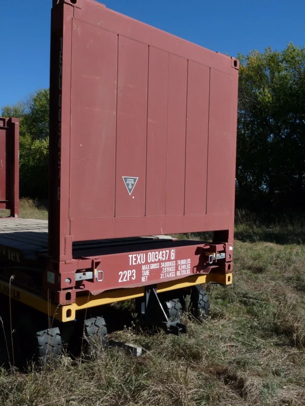 s-l1600-6-10 20′ Flat Rack Shipping Container – One Trip, For Equipment, Oversize Items