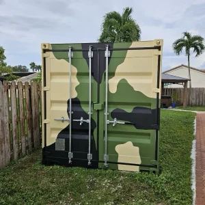 20ft Camouflage Storage Container – Wind & Water Tight – Brand New