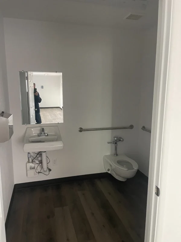 40ft Shipping Container Office with ADA Restroom