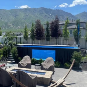 u1 40 Ft Container Pool